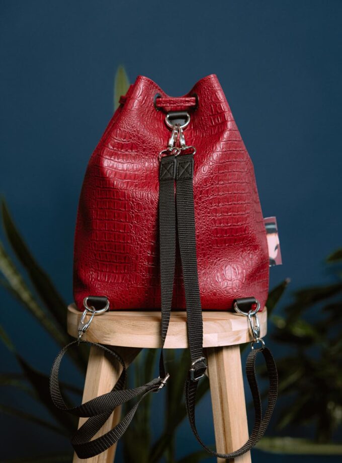 Croco Bag - Red